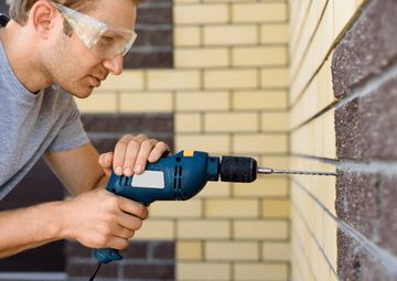 Masonry drilling, choosing and using concrete drills