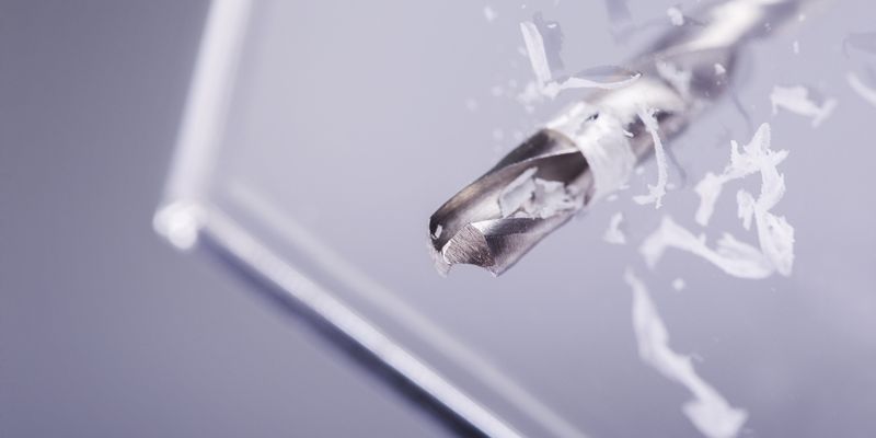 Glass drilling guide